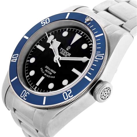 tudor black bay eta blue|tudor black bay blue bezel.